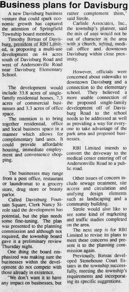 Fountain Square - Dec 21 1995 Article (newer photo)